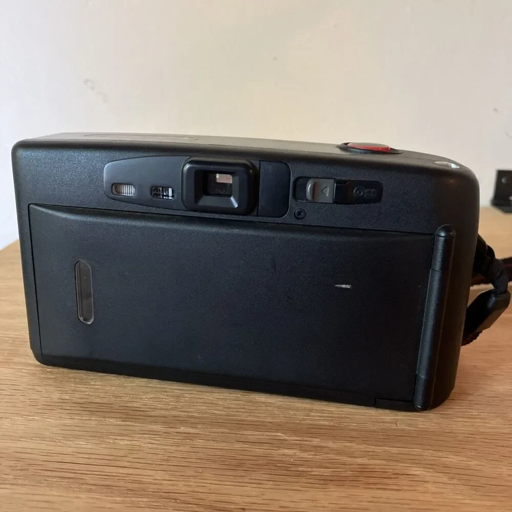 Fuji DL-155 TELE Drop in Loading 35mm Camera Japan Works
